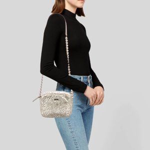 Kate Spade New YorkLaura Lee Garden Grove Cross Body Purse (in Silver)